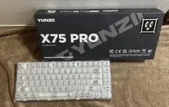 【美品】yunzii x75 pro Kailhジェリーフィッシュ軸 付属品完品