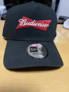 New Era Budweiser ベースボールキャップ 黒
