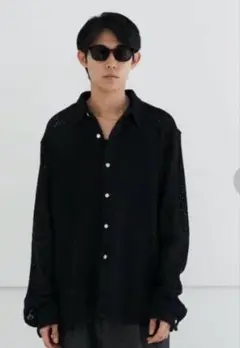 KAIKO RASSEL SHIRT LS BLACK