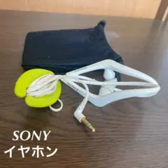 イヤホン【SONY イヤホン 左右有 耳にかけやすく 運動 ランニングに】