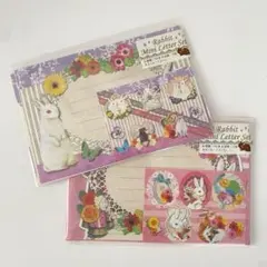 中古 / ミニレターセット / うさぎ