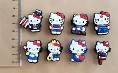 ハローキティ クロックス ジビッツ アクセサリー 8点セット
