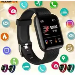 【新品未使用】D13コネクテッドスポーツブレスレット スマートウォッチ
