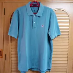 LANDS'END/ランズエンド　メンズ 半袖ポロシャツL