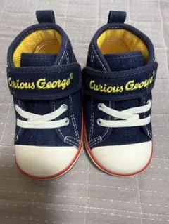 コンバース　おさるのジョージ靴　子供靴