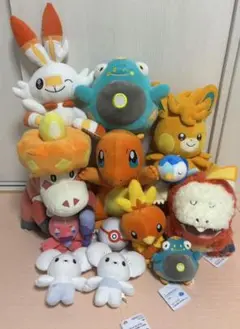 ポケモン　プライズ　ぬいぐるみ　セット