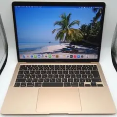 【美品】MacBook Air 2020_M1/16GB/256GB_GLD