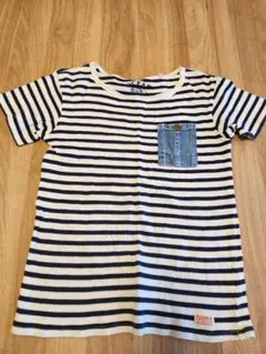 Ocean & Ground ストライプTシャツ　140cm