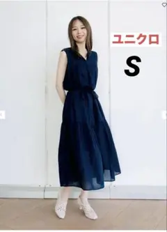 スリップ付きワンピース　ユニクロ