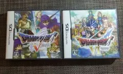 動作確認済み DS版ドラゴンクエスト5&6セット 5のみ説明書欠品
