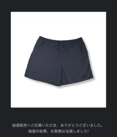 【新品】g'morning Nylon Shorts CHARCOAL Lサイズ