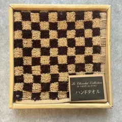 ル・ショコラ コレクション 内海産業 タオル ハンカチ茶色　ミニタオル　未使用品