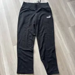 PUMA ブラック ジャージパンツ アジアフィット