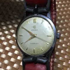 希少! CYMA CYMAFLEX made SWISS 手巻き メンズ 腕時計