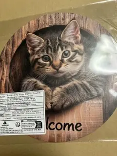 キジトラ　看板　wellcome