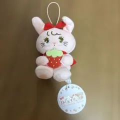 mikko いちごマスコットぬいぐるみ プライズ