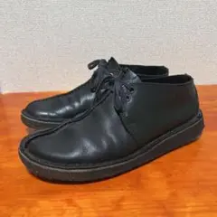 クラークス デザートトレック 黒 ブラック 24cm