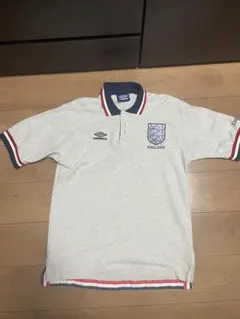 Umbro イングランド ポロシャツ M グレー