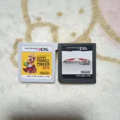 スーパーマリオメーカー マリオカート DS 3DS ソフト 2点セット