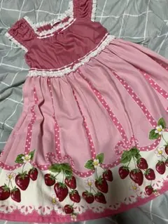 ドレス ワンピース120 シャーリーテンプル120 いちご