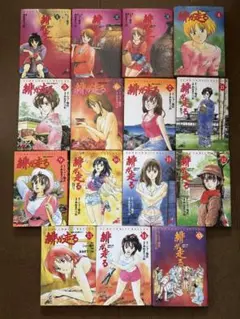 緋が走る 全15巻セット まとめ売り　コミック