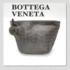 人気 BOTTEGA ボッテガヴェネタ イントレチャート 柄 ナイロン ポーチ
