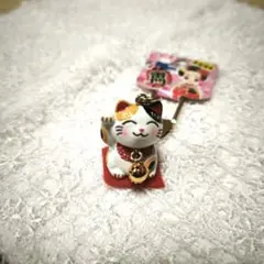 【新品未使用】東京浅草　雷門　招き猫キーチャーム 鈴付き　キーホルダー