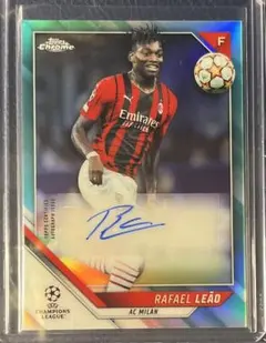 /199 RAFAEL LEAO TOPPS CHROME UCC auto