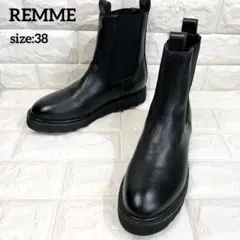 未使用級✨REMME レメ サイドゴアブーツ チェルシーブーツ MMN別注 38