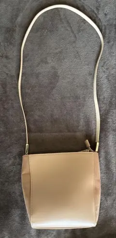 H&M ショルダーバッグ　ベージュ