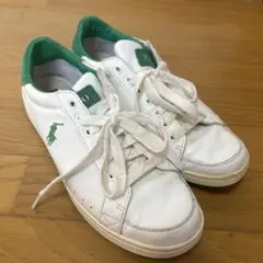 Polo Ralph Lauren スニーカー ホワイト/グリーン