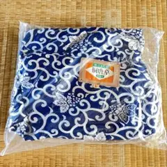 布団カバー 毛布 袋 唐草模様 綿 未使用