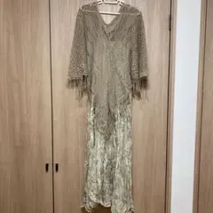 ゴア　編み物とワンピースセット