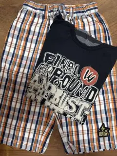 150サイズTシャツとパンツの2枚セット‼️WAMWAM