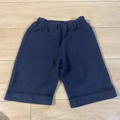 無印　半ズボン　100センチ　黒