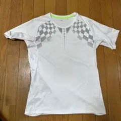 MIZUNO トレーニング用シャツ 白　　　　Lサイズ