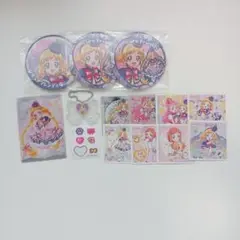 わんだふるぷりきゅあ！ キュアフレンディ まとめ売り 缶バッジ シール カード