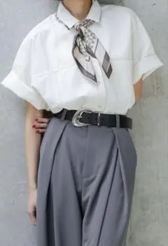 PAGEBOY スクエアデニムカイキンシャツ