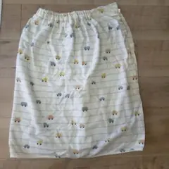 【美品】tete a tete ラップタオル 車柄 110×60