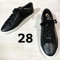 【JIM RICKEY】ジムリッキー CHOP レザー スニーカー 28.5 黒