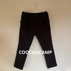 クーチューキャンプ ストレッチ スリムテーパードイージークロップドパンツ M
