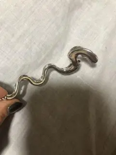 SEA ROOM LYNN ヘアクリップ　ウェーブ　シルバー