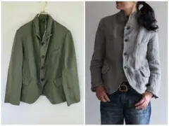 未使用 19AW オールドマンズテーラー シルクガーメントダイジャケット S