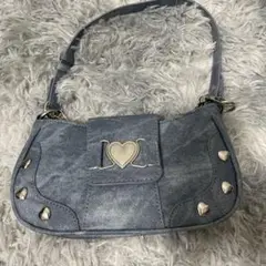 SHEIN　ストラップ レディースバッグ Y2Kシック　デニム
