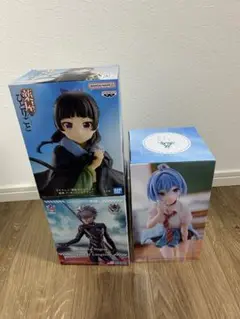 最新フィギュア　3点セット