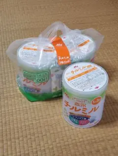 値下中！【3缶セット】森永 チルミル 800g 2缶パック（ティッシュ付）+1缶