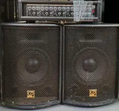 Classic Pro PA10/4 PAスピーカー アンプ セット 簡易PAシステム】PA10/4 [ライブ/イベント/会議室][初心者][簡単