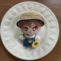 カンカン帽　スイカ　ひまわり