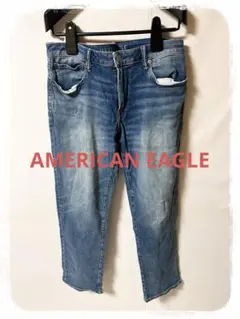☘️P1☘️AMERICAN EAGLE ストレッチ ストレートデニム 34 32