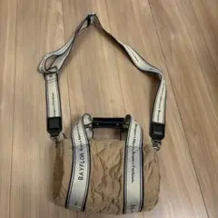 BAYFLOW キルティングショルダーバッグ ベージュ